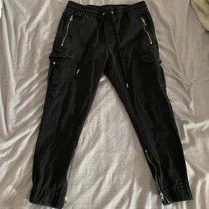 Forever 21 black joggers